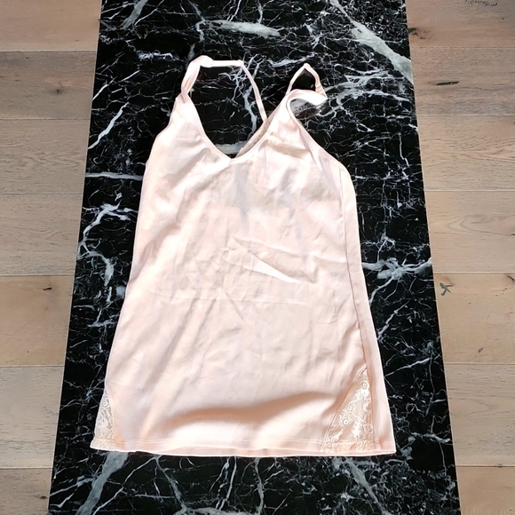 Samantha Chang Light Pink High Street Racerback Tank L - Picture 3 of 5